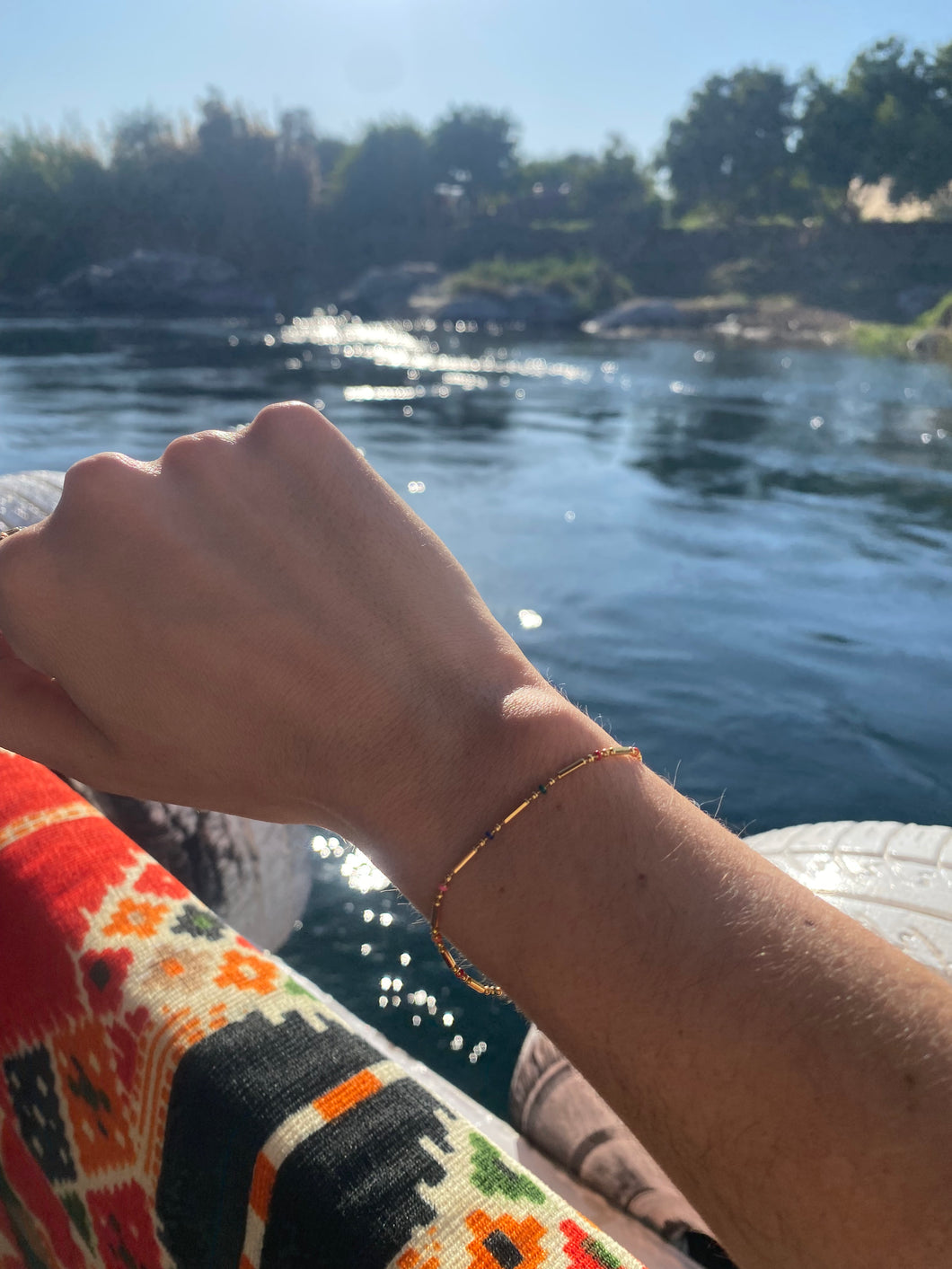 Pulsera Anubis - Acero dorado 316L baño oro 18k