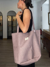 Cargar imagen en el visor de la galería, Bolso grande shopper LILAC