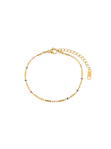 Pulsera Anubis - Acero dorado 316L baño oro 18k