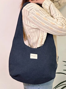 Bolso ovalado DENIM