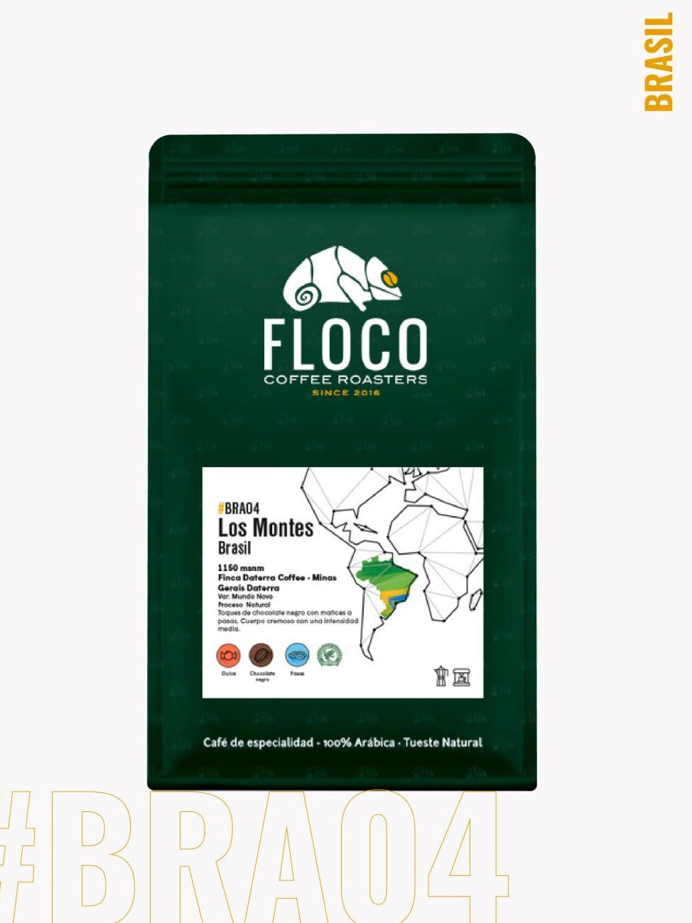 Café de Especialidad en Grano Brasil Minas Gerais - 900gr