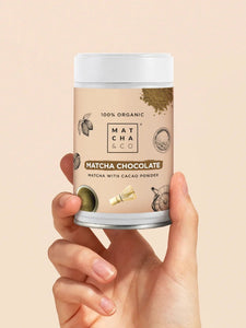 Matcha chocolate - Té Matcha Original + cacao orgánico - 80gramos