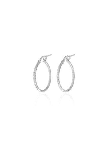 Pendientes aros 18mm - Plata 925 - par 22€