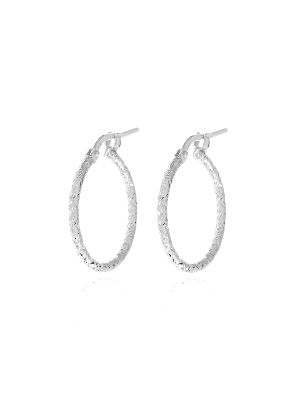 Pendientes aros 22mm - Plata 925 - par 25€