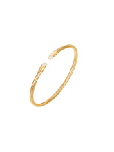 Cargar imagen en el visor de la galería, Pulsera flexible Elena - Acero dorado 316L baño oro 18K