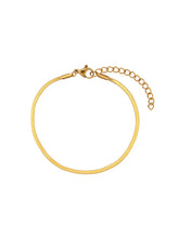 Cargar imagen en el visor de la galería, Pulsera mini Magic 2mm - Acero dorado 316L baño oro 18k