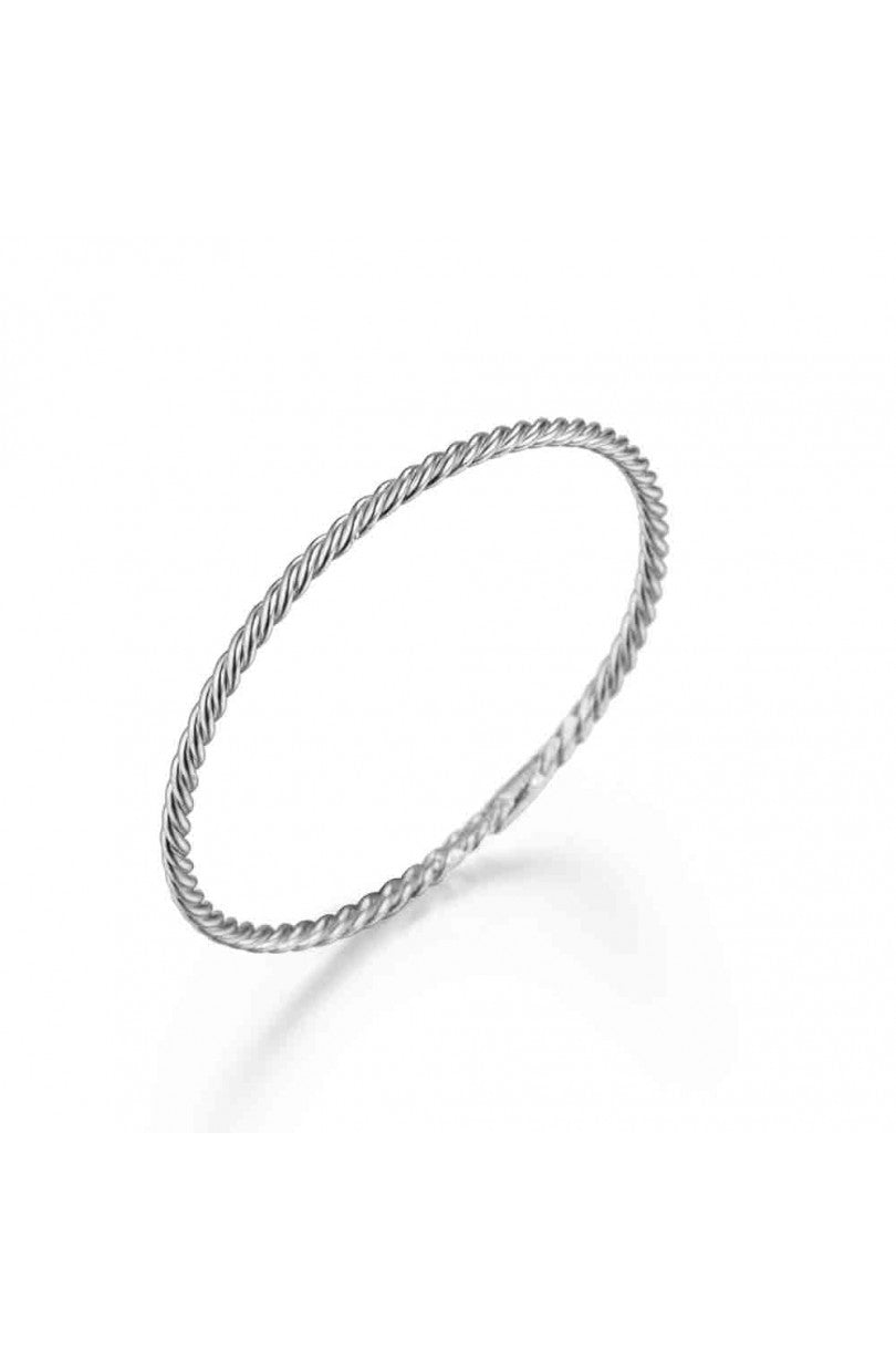 Anillo plata online trenzado