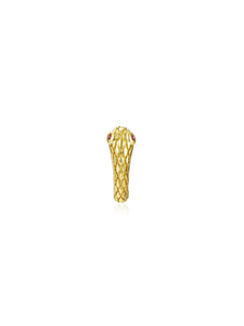 Pendiente ear cuff serpiente - Plata 925 baño oro 18k